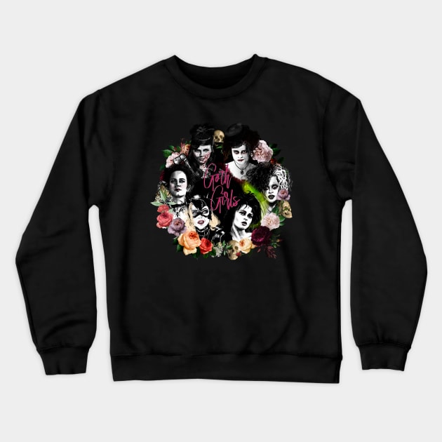 Goth girls movies&tv Crewneck Sweatshirt by Otracreativa